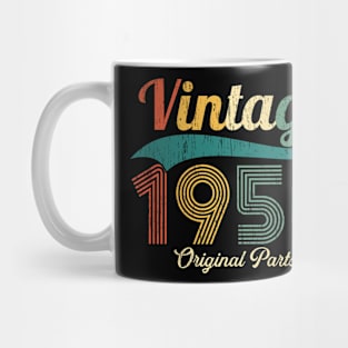 Retro 73 Years Vintage 1950 Original Parts 73rd Birthday Gift Man Woman Mug